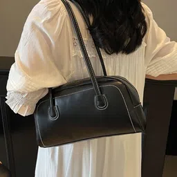 LULU & SKY Women Solid Structured Shoulder Bag image 4