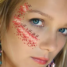 Comet Busters Set Of 3 Face Chunky Glitter Body Shimmer Eye Makeup - 5 g Each - GLT040 image 4