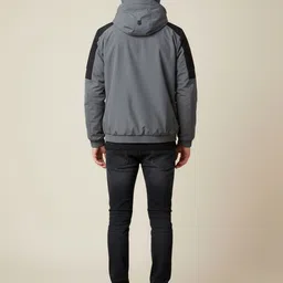 Mast & Harbour Men Colourblocked Padded Jacket image 2