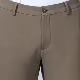 Blackberrys Men Slim Fit Low-Rise Chinos Trousers image 4