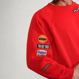 Peach Men Sweatshirt image 4