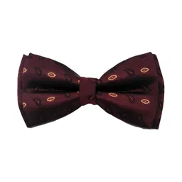 VOICI Men Paisley Woven Design Bow Tie-image-72