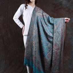 Exotic India Women Paisley Woven Design Shawl-picture-48