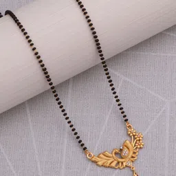 BELWICK Gold-Plated Artificial Stones Mangalsutra-picture-20