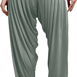 sk naren Viscose Rayon, Lycra Solid Patiala image 2