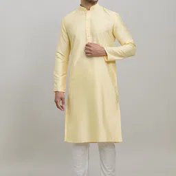 Arihant Rai Sinha Mandarin Collar Straight Kurta with Churidar image 4
