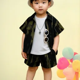 NAAMJAP Kids-Unisex Pure Cotton Printed Clothing Set image 1