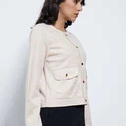 Annabelle by Pantaloons Women Open Front Jacket image 2