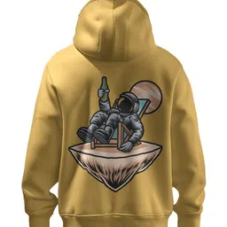 BULL CLOTHING Men Printed Hooded Sweatshirt image 3