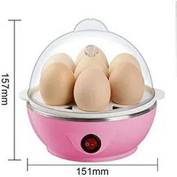 dn brothers Egg Cooker, Egg Boiler, Egg Poacher Electric, Egg Steamer (Multicolor)DN97 Egg Cooker-picture-19