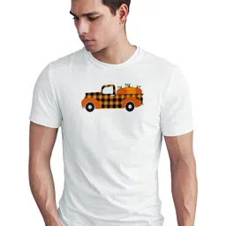 Seekbuylove Men Printed Bio Finish T-shirt-picture-55