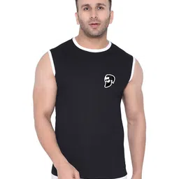 Blisstone Men Solid Round Neck Slim Fit T-shirt-image-61