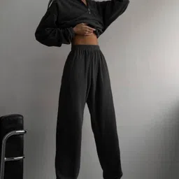 Mast & Harbour Mock Neck Sweatshirt & Joggers Co-Ords image 4