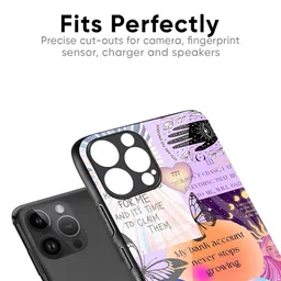 QRIOH Quirky Printed iPhone 13 Pro Max Back Case Mobile Accessories image 2