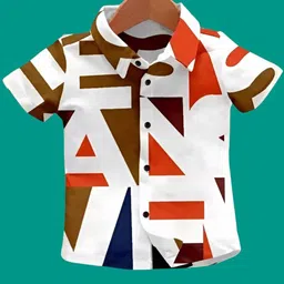 DUTT CREATION Boys Classic Floral Printed Casual Shirt image 2