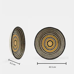 Fabindia Black Single Piece Paper Other Wall Paintings image 3