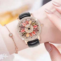 LOUISIFS Women Dial & Straps Analogue Watch HDGGFBEIIBEI image 2