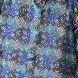 Here&Now X Kinder Kids Boys Ethnic Motifs Printed Regular Kurta with Pyjamas image 5