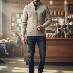 Mast & Harbour Men Argyle Pullover-picture-38