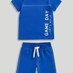 mothercare Boys Printed T-shirt with Shorts-picture-16