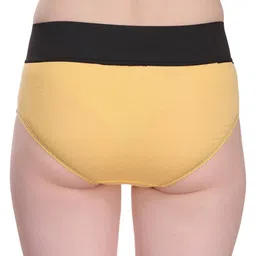 SELFCARE Pack of 3 High-Rise Cotton Panties Hipster Briefs image 5