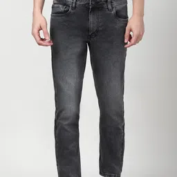 peter england Men Regular Mid Rise Black Jeans-picture-13