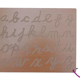 mecdoit international Small Alphabet Cursive Writing Tracing Board image 1
