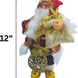bash n splash Xmas Decorations Decorative Singing Dancing Santa Claus Doll Toy Christmas Gift image 2