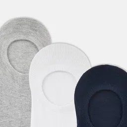 Ajile by Pantaloons Men Pack Of 3 Assorted Shoe-Liners Socks image 2