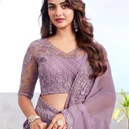 sareemall Embellished Bollywood Georgette Saree image 1