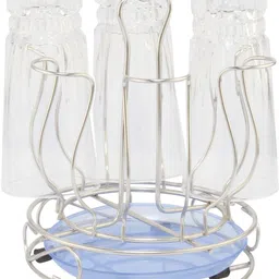 amol Glass Rack Tableware 6 Glass Holder Stainless Steel Glass Holder-picture-15