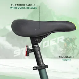 stryder Magnet 26" Single Speed Bicycle with Disc Brakes & Front Suspension | 26 T (inch) Mountain Cycle image 4