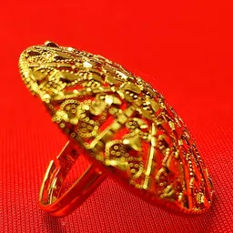 payelcreation Metal Gold Plated Ring image 3