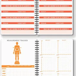 nourish Fitness A5 Planner/Organizer Ruled 200 Pages image 3