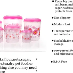 veksin Plastic Grocery Container - 1000 ml, 2000 ml, 3000 ml, 6000 ml, 8000 ml, 12000 ml image 5