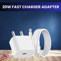 Ham 20 W PD 3 A Wall Charger for Mobile with Detachable Cable image 1