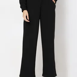 Vero Moda Women Straight Fit High-Rise Culottes Trousers-image-81