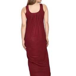 Inner Beats Women Pack Of 2 Multicoloured Cotton Blend Nightdress image 2