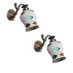 SOMIL Multi Glass Cylinder Printed Wall Lamps-picture-25