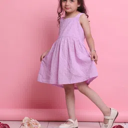 SAKA DESIGNS Embroidered A-Line Dress image 3