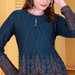 CUPID Printed Tunic With Trousers Co-Ords image 2