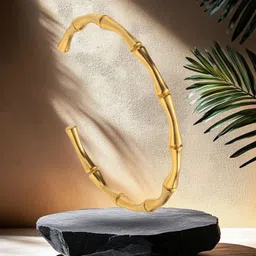 RKB Sales Women Cubic Zirconia Antique Gold-Plated Cuff Bracelet-picture-35