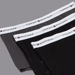 Tommy Hilfiger Pack Of 3 Antimicrobial Mid Rise Short Trunks S25HMUW044 image 3