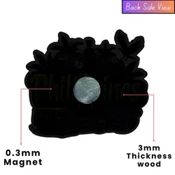 GIFTSHALA Set Of 2 Red & Green Philippines Printed Decorative Magnets image 5