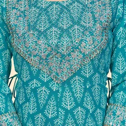 KALINI Women Printed A-Line Kurta Set-image-74