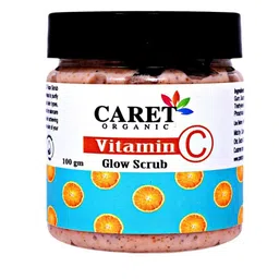 CARET ORGANIC Set Of 2 Aloevera Gel -100g & Vitamin C Glow Scrub-100g image 2