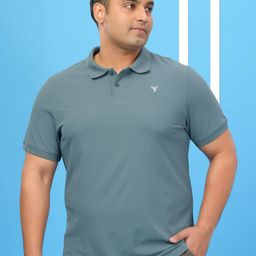Technosport Men MATPIQ Antimicrobial Slim Fit Solid Polo Collar T-shirt-picture-6