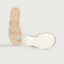 CODE by Lifestyle Women Embellished Open Round Toe Flats image 5