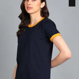 Adyavastram Women Pack of 2 Solid Round Neck Cotton T-shirts-picture-28
