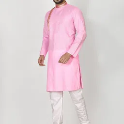 RANAK Men Organic Cotton Kurta image 2